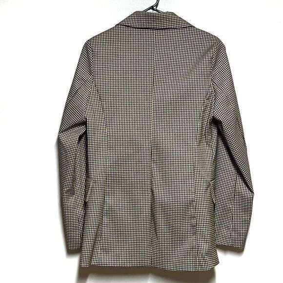 New Petal and pup Juliette classic Earth Tones plaid blazer Sz 6 - Picture 10 of 12